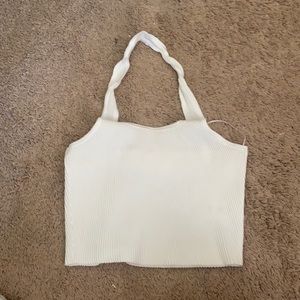 Ribbed Halter Top